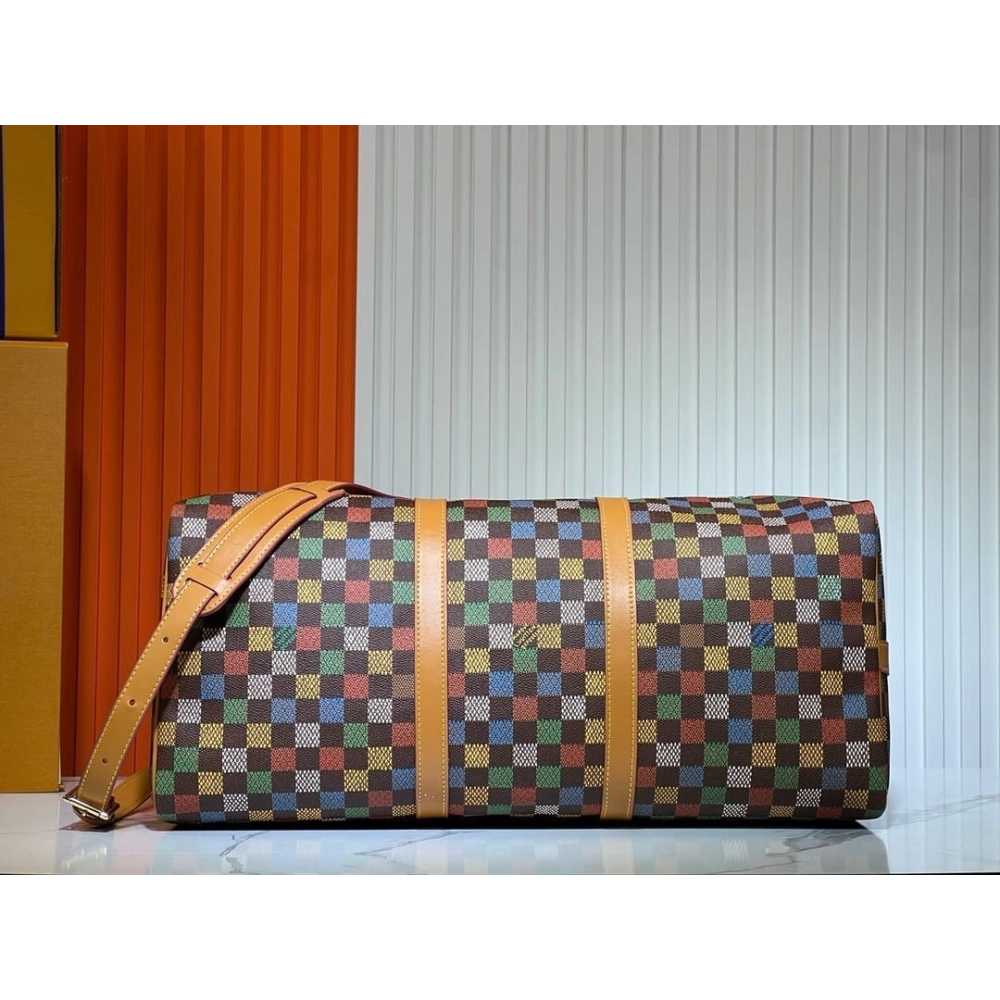 Louis Vuitton N00170 KEEPALL BANDOULIeRE 50 Travel Bag,Keepall,LOUIS VUITTON,BAGS