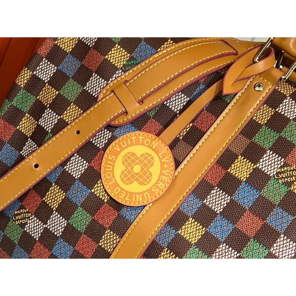 Louis Vuitton N00170 KEEPALL BANDOULIeRE 50 Travel Bag,Keepall,LOUIS VUITTON,BAGS