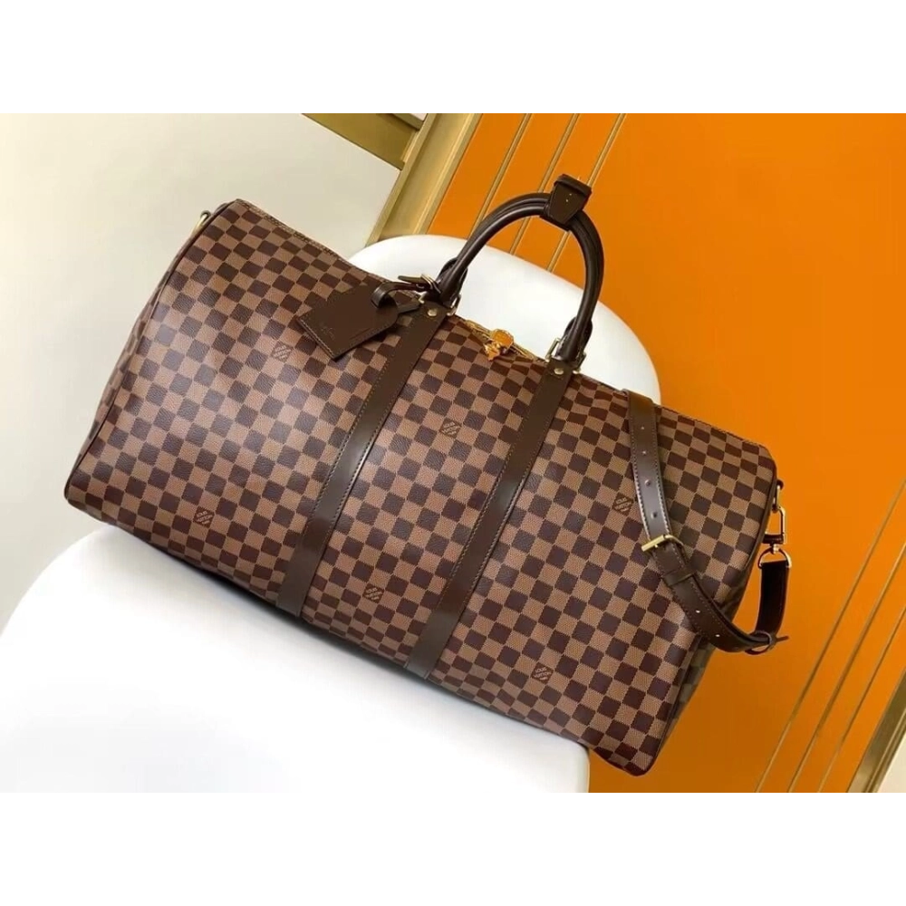 Louis Vuitton N41414 Keepall Bandouliere 55,Keepall,LOUIS VUITTON,BAGS