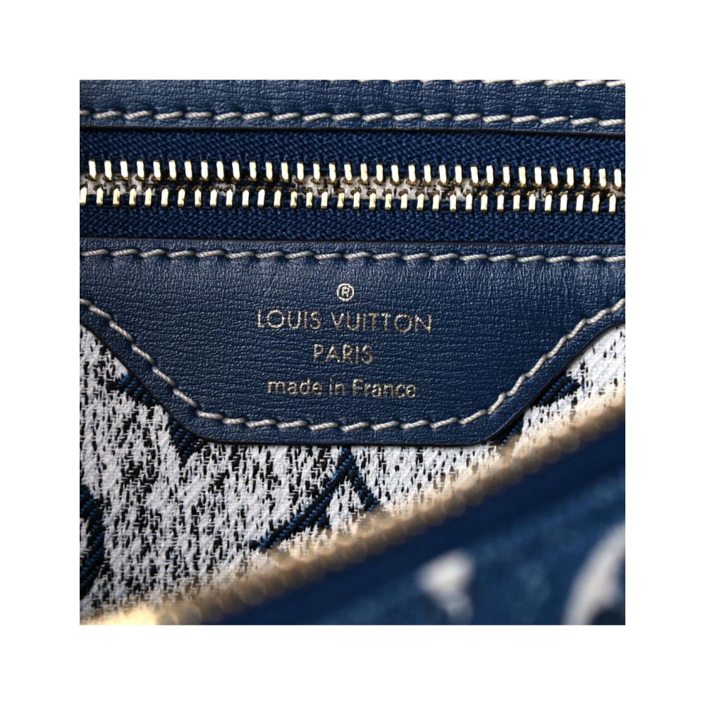 LOUIS VUITTON Speedy 25 Bag Denim Blue M59609,Keepall,LOUIS VUITTON,BAGS