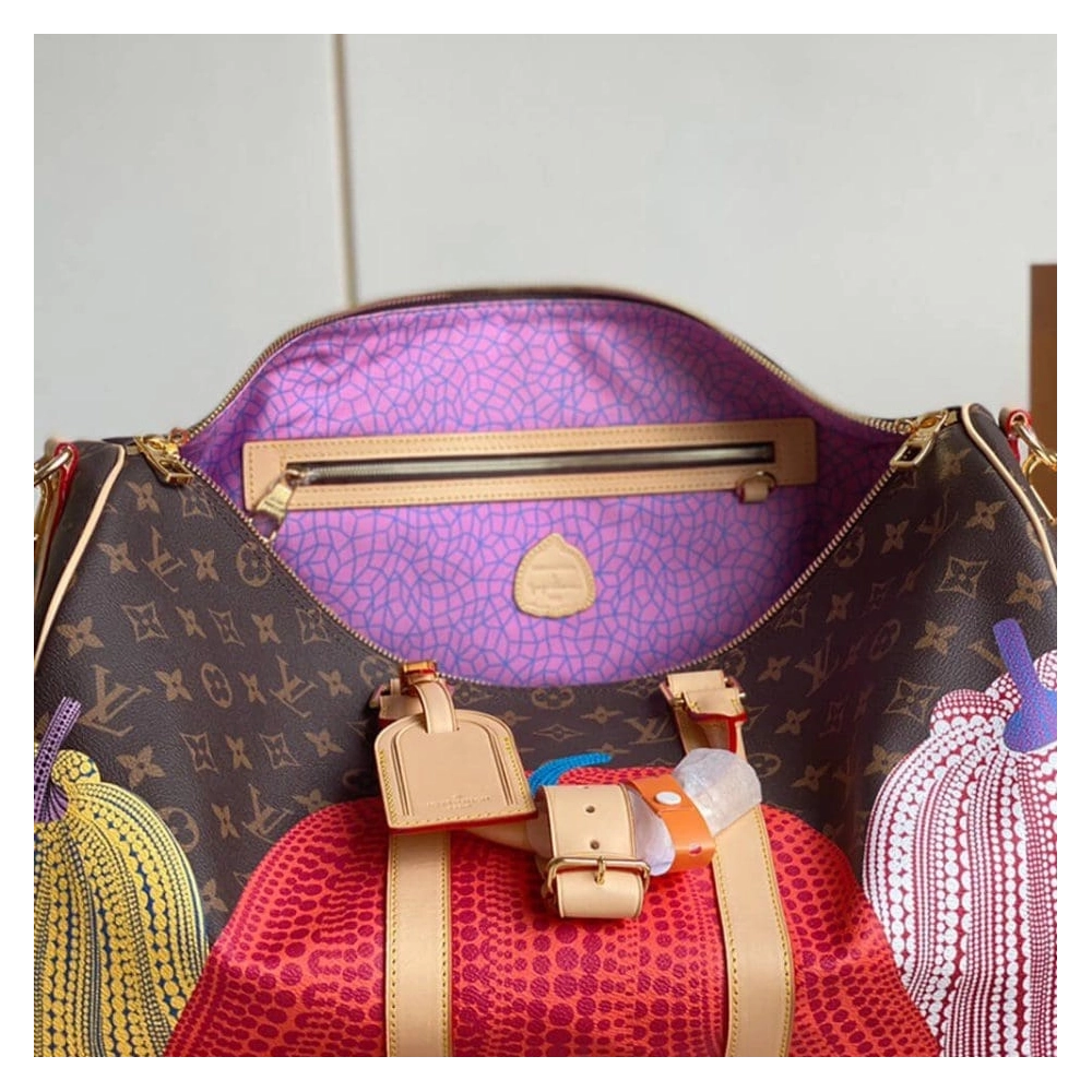 LV X YK Keepall 45,Keepall,LOUIS VUITTON,BAGS
