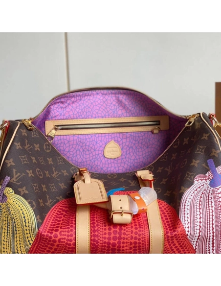 LV X YK Keepall 45,Keepall,LOUIS VUITTON,BAGS