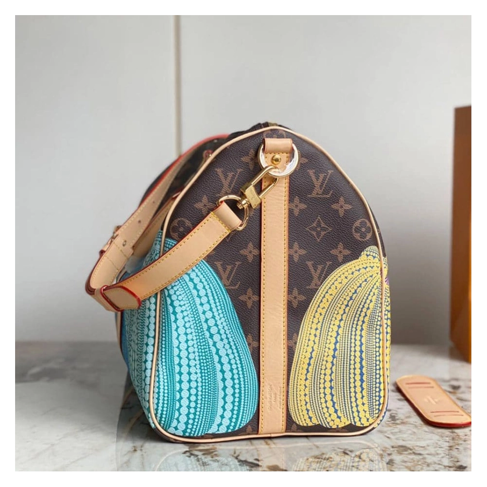 LV X YK Keepall 45,Keepall,LOUIS VUITTON,BAGS