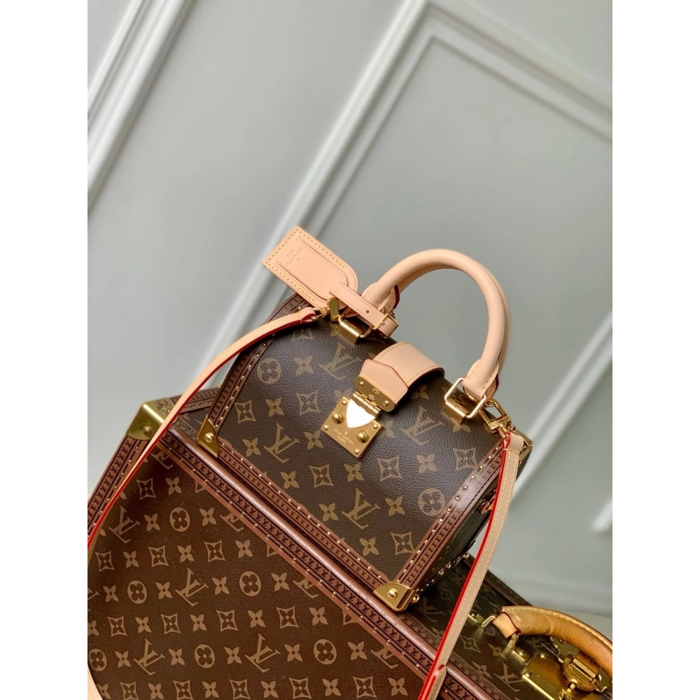 Louis Vuitton M11154 Speedy Trunk 20 Monogram,Speedy,LOUIS VUITTON,BAGS