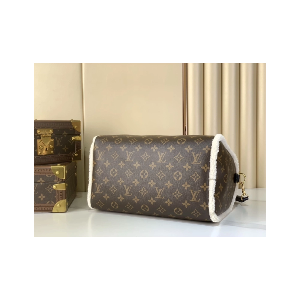 Louis Vuitton M26326 SPEEDY SOFT 30 TEDDY,Speedy,LOUIS VUITTON,BAGS
