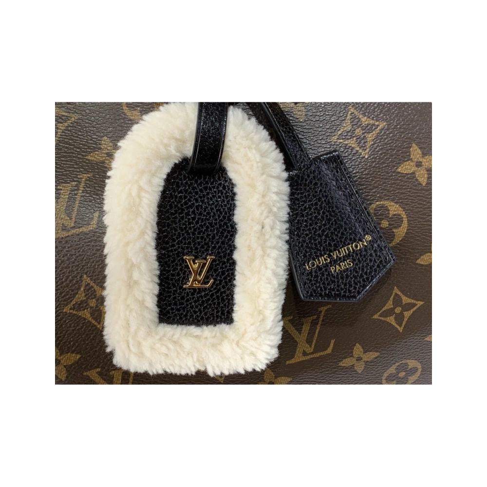 Louis Vuitton M26326 SPEEDY SOFT 30 TEDDY,Speedy,LOUIS VUITTON,BAGS