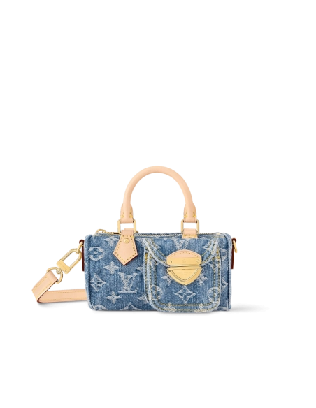 Louis Vuitton M82950 EXCLUSIVELY ONLINE Nano Speedy,Speedy,LOUIS VUITTON,BAGS