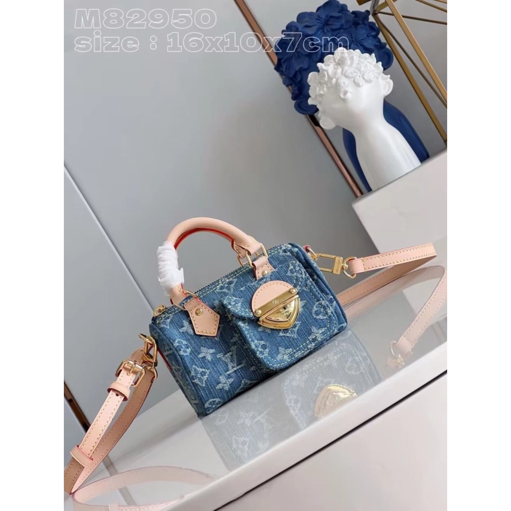 Louis Vuitton M82950 EXCLUSIVELY ONLINE Nano Speedy,Speedy,LOUIS VUITTON,BAGS