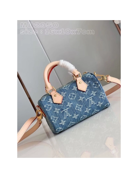 Louis Vuitton M82950 EXCLUSIVELY ONLINE Nano Speedy,Speedy,LOUIS VUITTON,BAGS