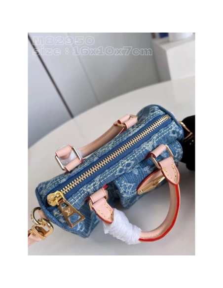 Louis Vuitton M82950 EXCLUSIVELY ONLINE Nano Speedy,Speedy,LOUIS VUITTON,BAGS