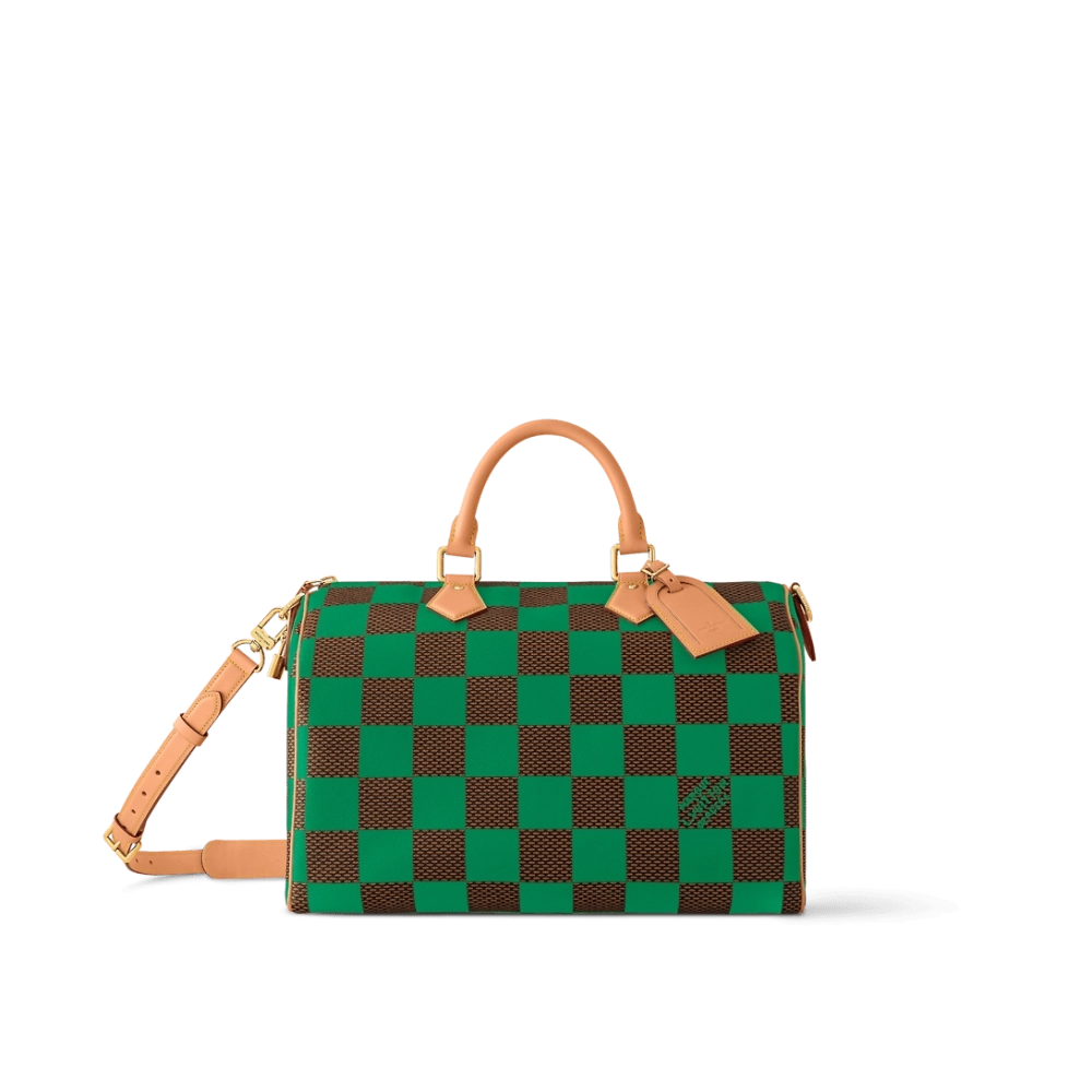 Louis Vuitton N40579 Speedy 40 Bandouliere Damier Pop,Speedy,LOUIS VUITTON,BAGS