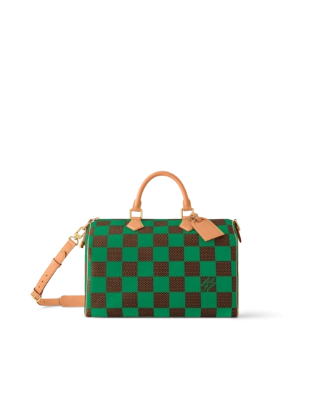Louis Vuitton N40579 Speedy 40 Bandouliere Damier Pop,Speedy,LOUIS VUITTON,BAGS