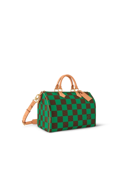 Louis Vuitton N40579 Speedy 40 Bandouliere Damier Pop,Speedy,LOUIS VUITTON,BAGS