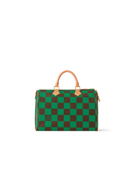 Louis Vuitton N40579 Speedy 40 Bandouliere Damier Pop,Speedy,LOUIS VUITTON,BAGS