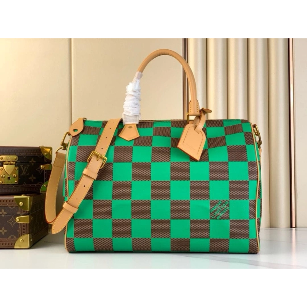 Louis Vuitton N40579 Speedy 40 Bandouliere Damier Pop,Speedy,LOUIS VUITTON,BAGS