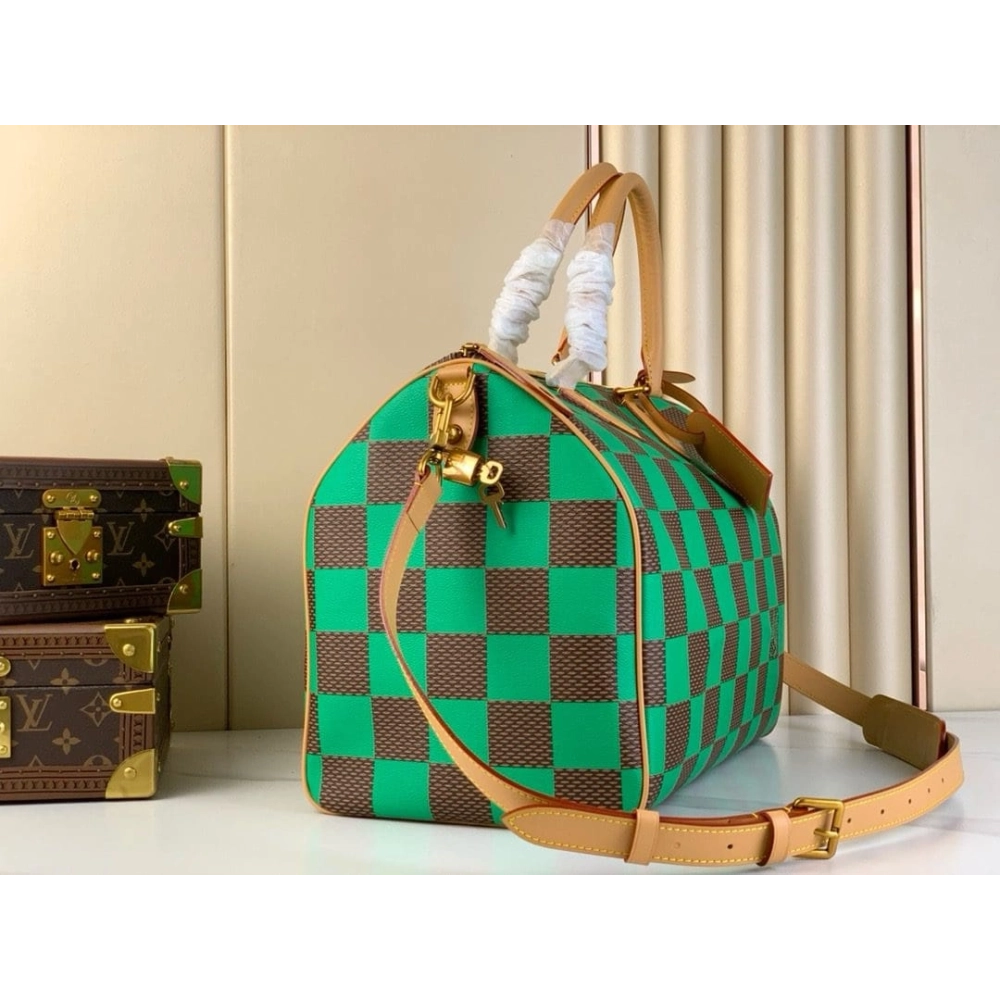 Louis Vuitton N40579 Speedy 40 Bandouliere Damier Pop,Speedy,LOUIS VUITTON,BAGS
