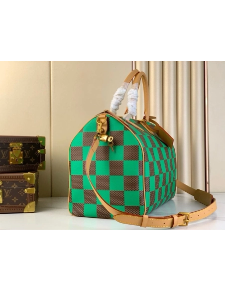 Louis Vuitton N40579 Speedy 40 Bandouliere Damier Pop,Speedy,LOUIS VUITTON,BAGS