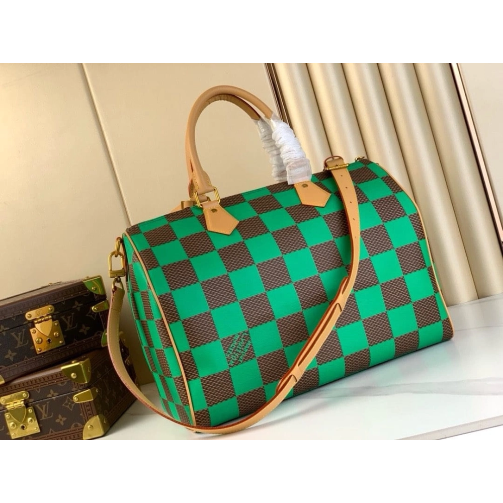 Louis Vuitton N40579 Speedy 40 Bandouliere Damier Pop,Speedy,LOUIS VUITTON,BAGS