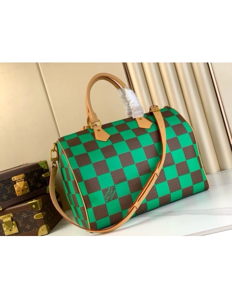 Louis Vuitton N40579 Speedy 40 Bandouliere Damier Pop,Speedy,LOUIS VUITTON,BAGS