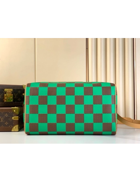 Louis Vuitton N40579 Speedy 40 Bandouliere Damier Pop,Speedy,LOUIS VUITTON,BAGS