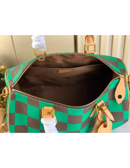 Louis Vuitton N40579 Speedy 40 Bandouliere Damier Pop,Speedy,LOUIS VUITTON,BAGS
