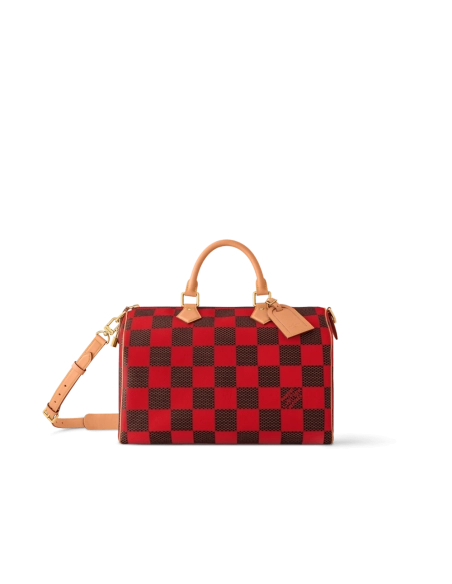 Louis Vuitton N40580 Speedy 40 Bandouliere Damier Pop,Speedy,LOUIS VUITTON,BAGS