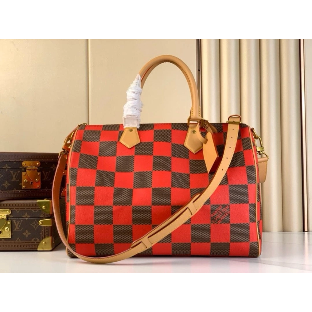 Louis Vuitton N40580 Speedy 40 Bandouliere Damier Pop,Speedy,LOUIS VUITTON,BAGS