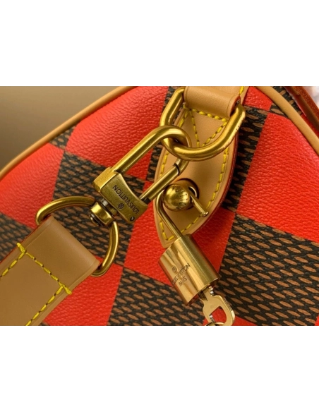 Louis Vuitton N40580 Speedy 40 Bandouliere Damier Pop,Speedy,LOUIS VUITTON,BAGS