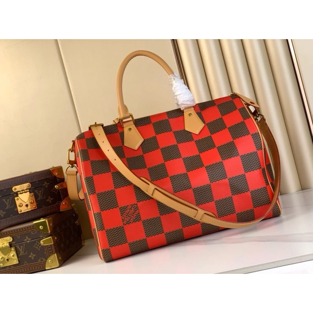 Louis Vuitton N40580 Speedy 40 Bandouliere Damier Pop,Speedy,LOUIS VUITTON,BAGS
