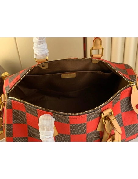 Louis Vuitton N40580 Speedy 40 Bandouliere Damier Pop,Speedy,LOUIS VUITTON,BAGS