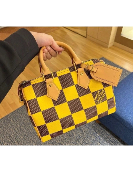 Louis Vuitton N40584 Speedy 25 Bandouliere Damier Pop,Speedy,LOUIS VUITTON,BAGS