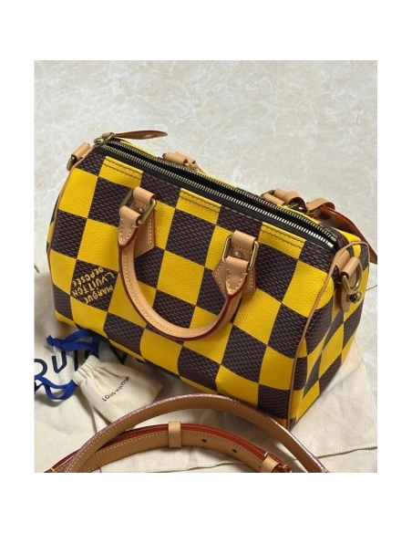 Louis Vuitton N40584 Speedy 25 Bandouliere Damier Pop,Speedy,LOUIS VUITTON,BAGS