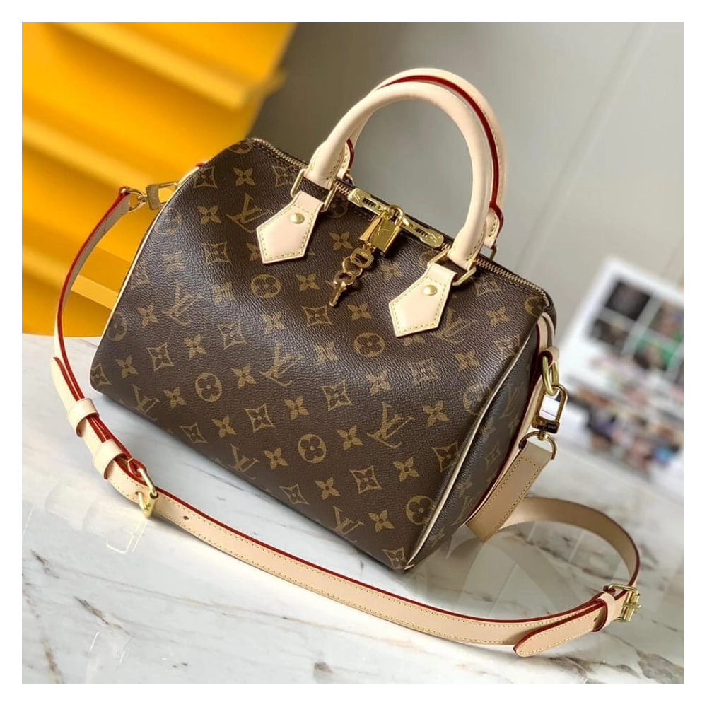 LOUIS VUITTON SPEEDY BANDOULIERE 25 M41113,Speedy,LOUIS VUITTON,BAGS