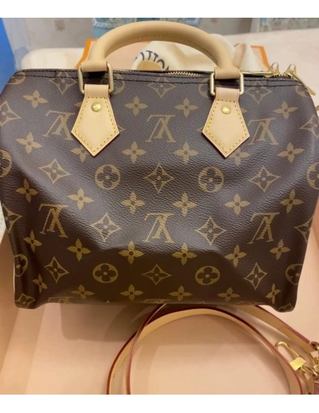 LOUIS VUITTON SPEEDY BANDOULIERE 25 M41113,Speedy,LOUIS VUITTON,BAGS