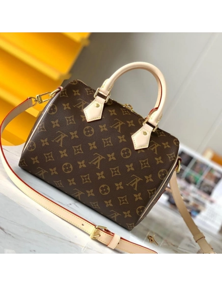 LOUIS VUITTON SPEEDY BANDOULIERE 25 M41113,Speedy,LOUIS VUITTON,BAGS