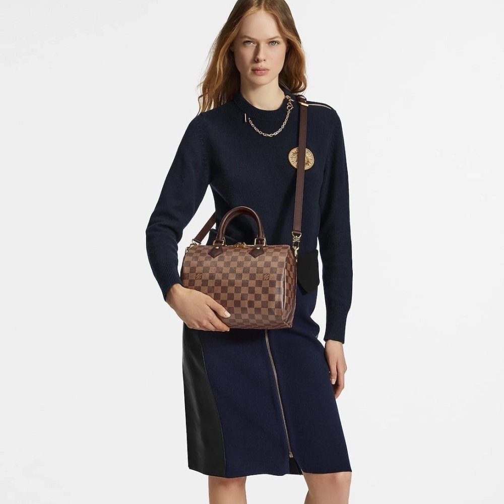 Louis Vuitton Speedy Bandouliere 25 N40575,Speedy,LOUIS VUITTON,BAGS