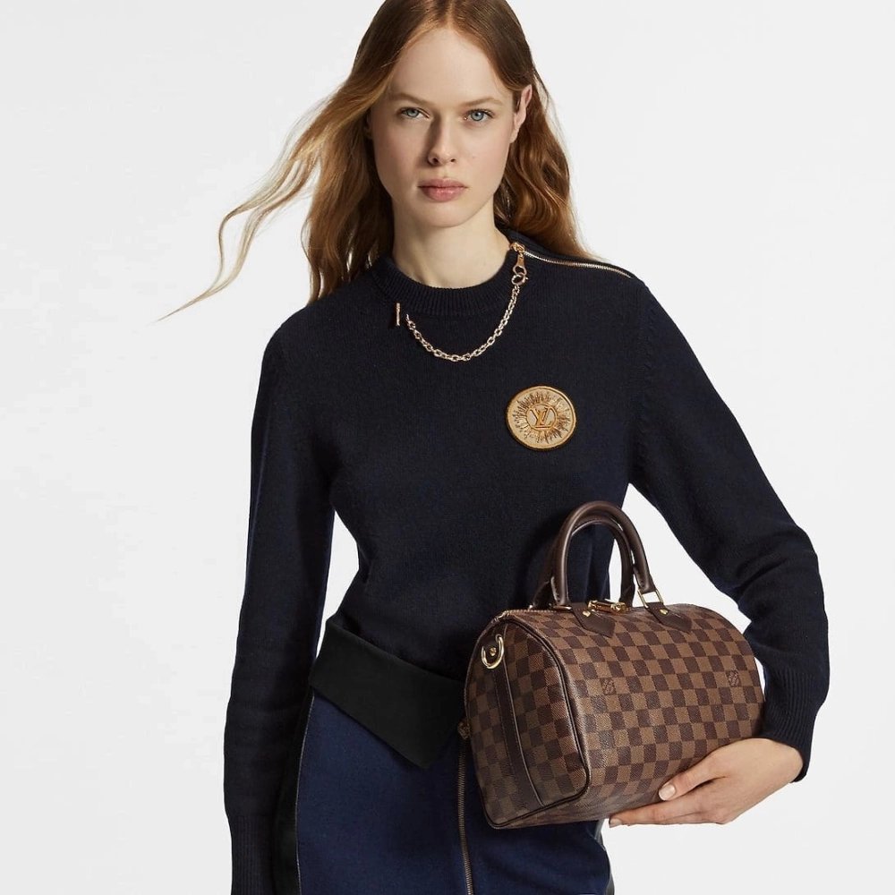 Louis Vuitton Speedy Bandouliere 25 N40575,Speedy,LOUIS VUITTON,BAGS