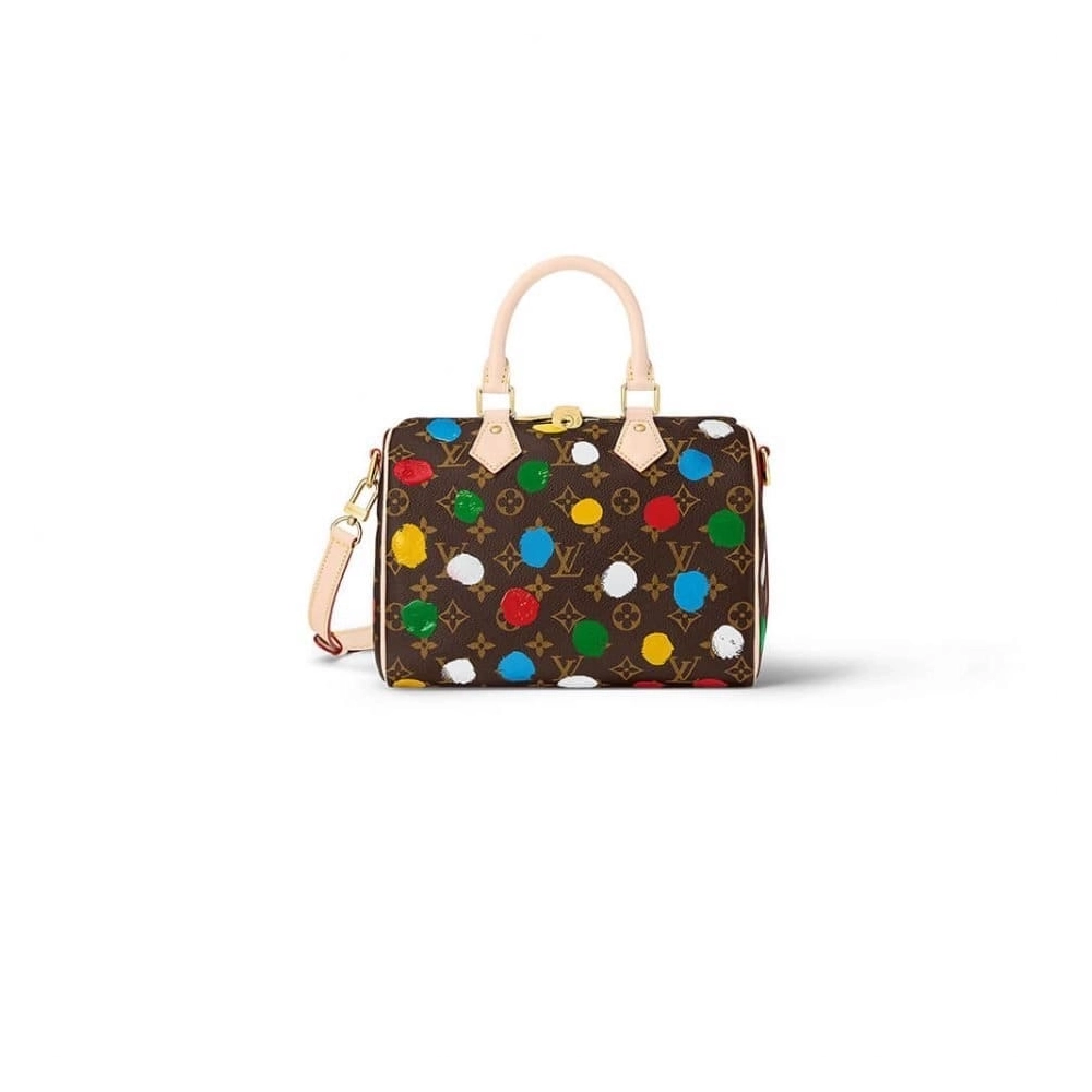 LV X YK Speedy Bandouliere 25 M46433,Speedy,LOUIS VUITTON,BAGS