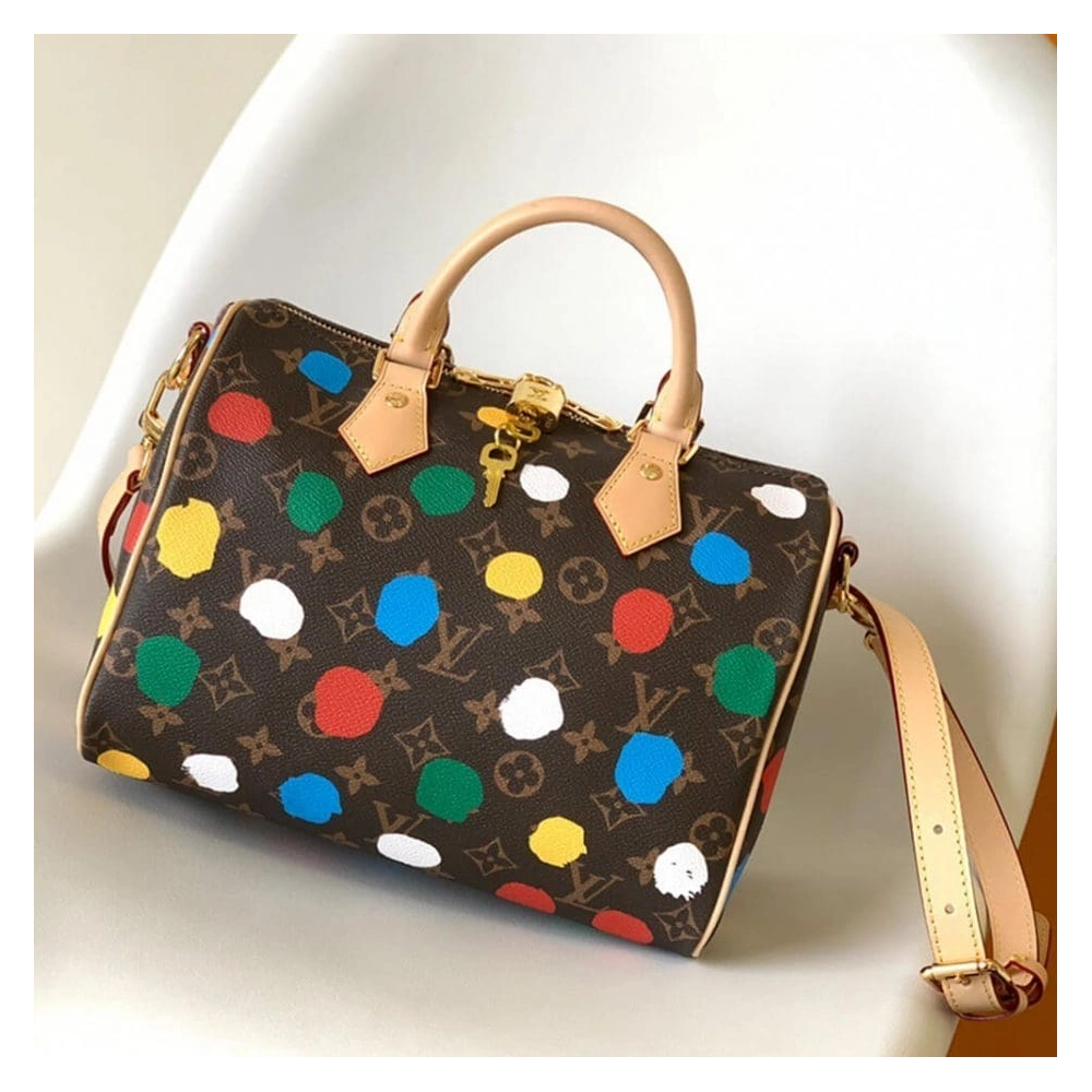 LV X YK Speedy Bandouliere 25 M46433,Speedy,LOUIS VUITTON,BAGS