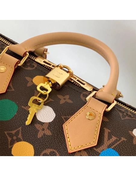 LV X YK Speedy Bandouliere 25 M46433,Speedy,LOUIS VUITTON,BAGS