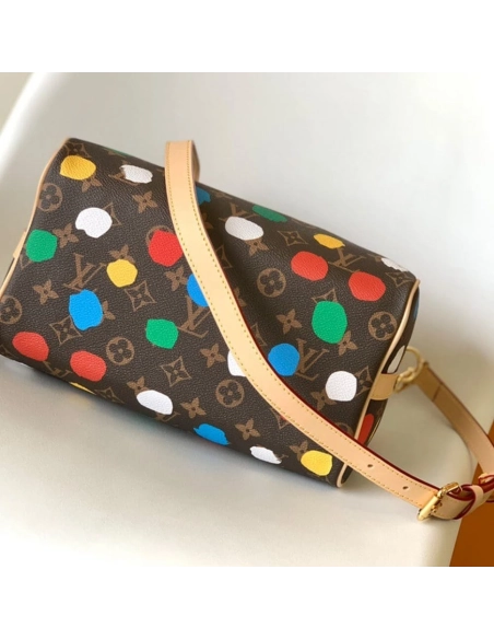 LV X YK Speedy Bandouliere 25 M46433,Speedy,LOUIS VUITTON,BAGS