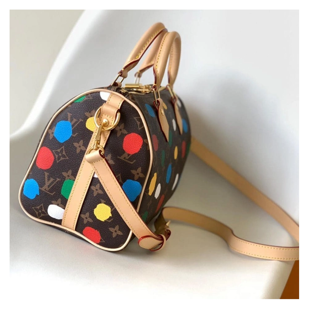 LV X YK Speedy Bandouliere 25 M46433,Speedy,LOUIS VUITTON,BAGS