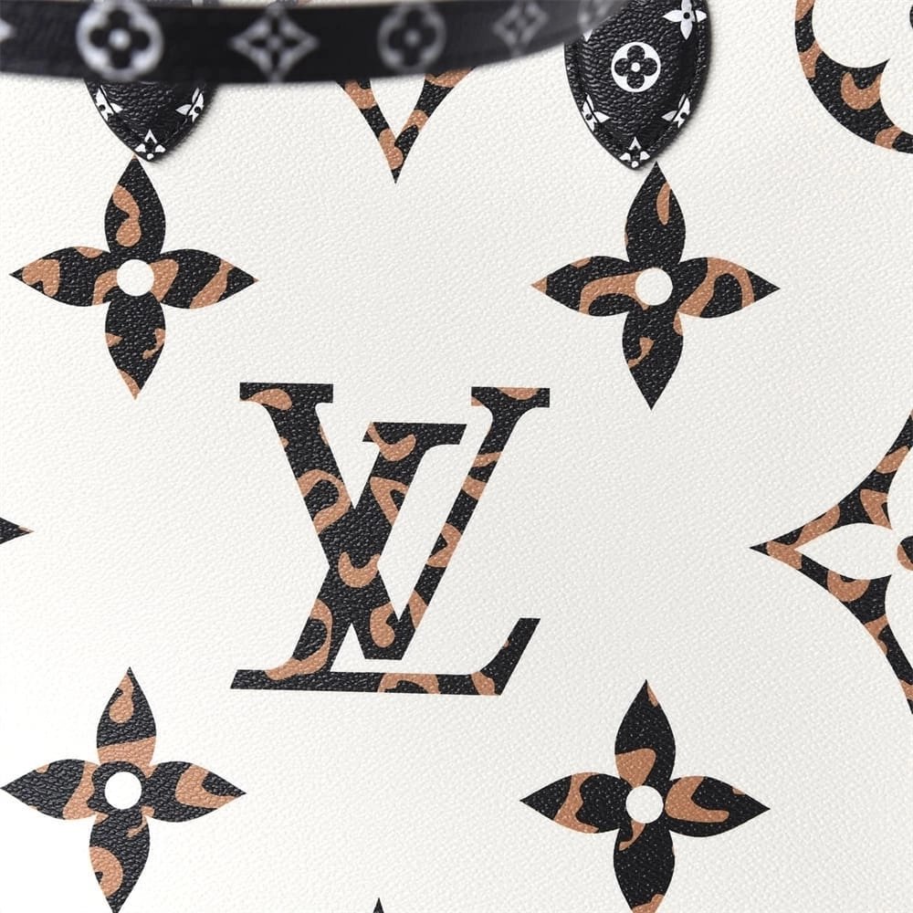 Louis Vuitton Monogram Giant Jungle Onthego GM Ivory,OnTheGo,LOUIS VUITTON,BAGS