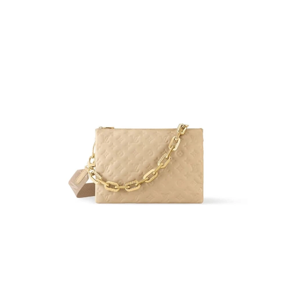 Louis Vuitton Coussin PM Monogram Embossed Camel,Coussin,LOUIS VUITTON,BAGS