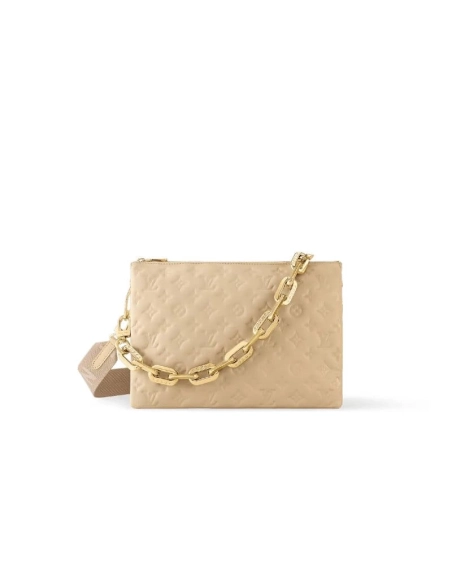 Louis Vuitton Coussin PM Monogram Embossed Camel,Coussin,LOUIS VUITTON,BAGS