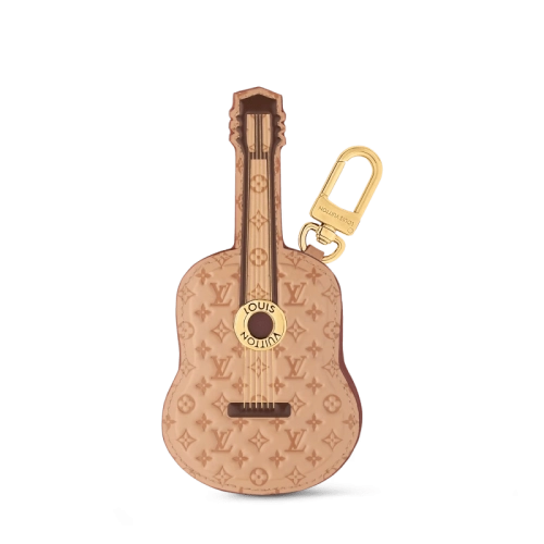 Louis Vuitton M02032 Guitar Pouch Bag Charm,CarryAll,LOUIS VUITTON,BAGS