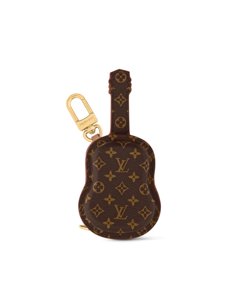 Louis Vuitton M02032 Guitar Pouch Bag Charm,CarryAll,LOUIS VUITTON,BAGS