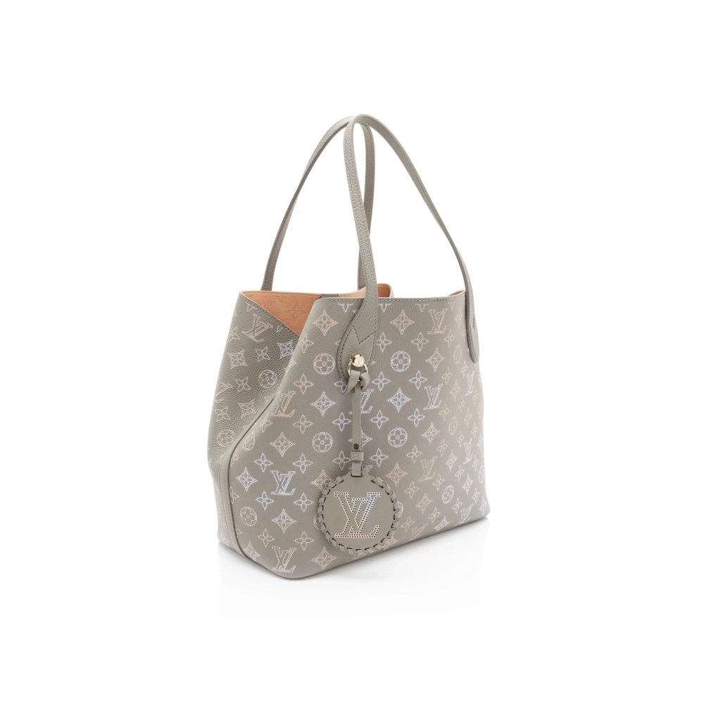 Louis Vuitton Mahina Leather Blossom MM Tote,Alma,LOUIS VUITTON,BAGS