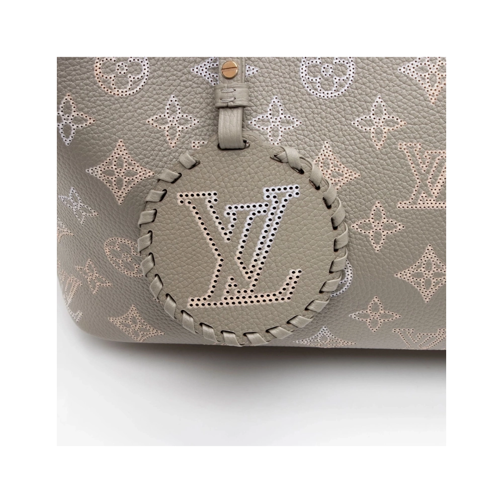 Louis Vuitton Mahina Leather Blossom MM Tote,Alma,LOUIS VUITTON,BAGS