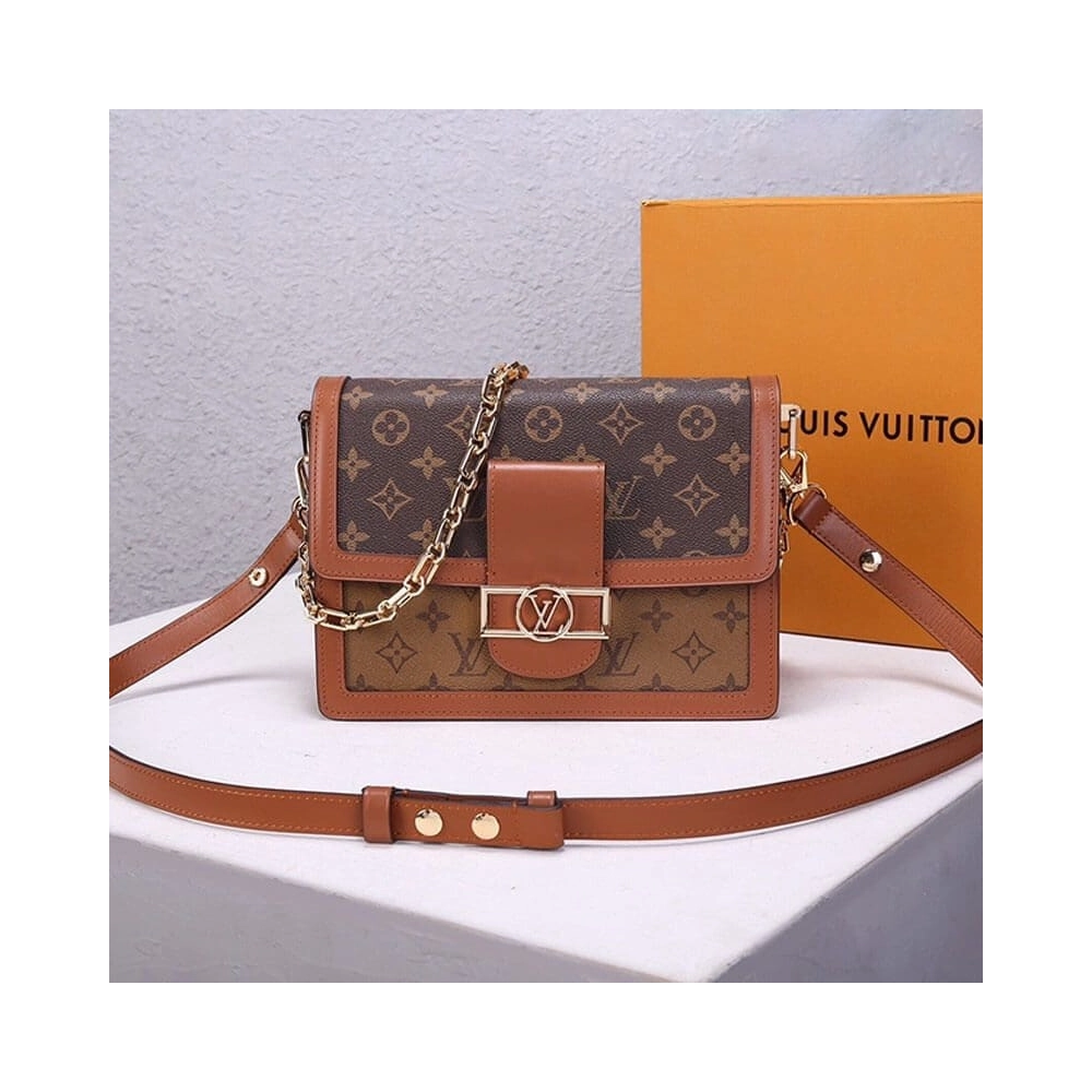 Louis Vuitton Dauphine MM Bag M44391,Dauphine,LOUIS VUITTON,BAGS